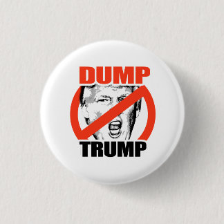 Dump Trump - Anti-Trump Pinback Button