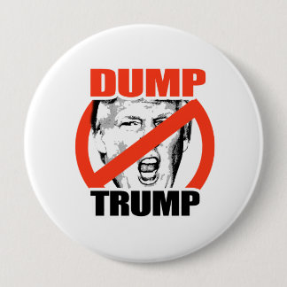 Dump Trump - Anti-Trump Pinback Button