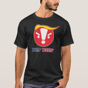 Dump Trump Big Emoji Tee: Men’s / Black T-shirt