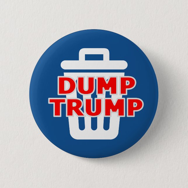 Dump Trump Button (Front)