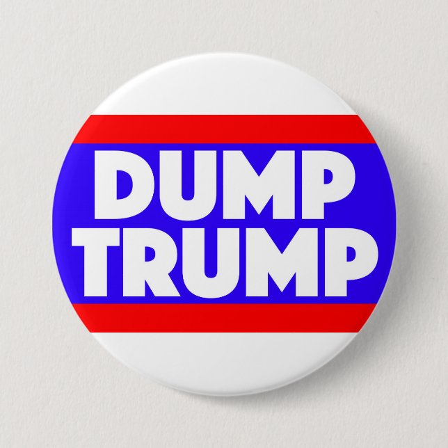 Dump Trump Button (Front)