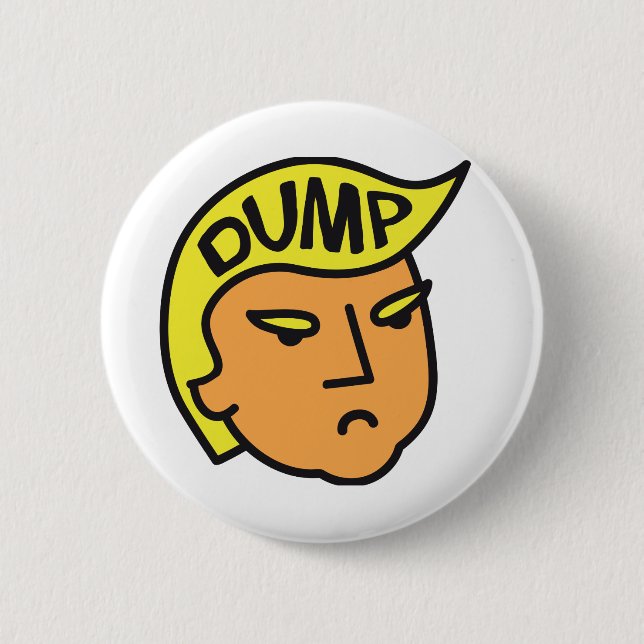 Dump Trump Button (Front)