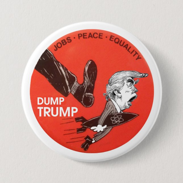 DUMP TRUMP BUTTON (Front)