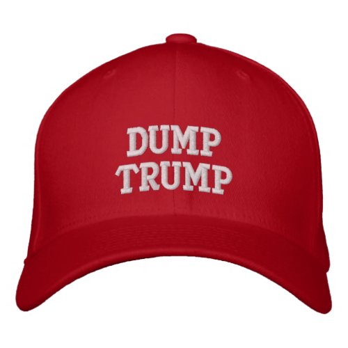 Dump Trump Custom Baseball Cap