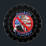 Dump Trump Dart Board<br><div class="desc">Anti Trump design</div>