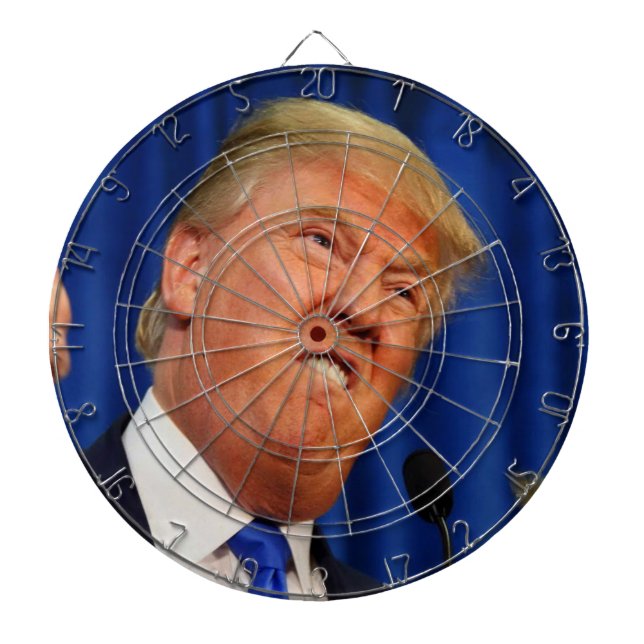 Dump Trump Dartboard (Front)