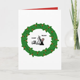 Dump Trump Holiday Card