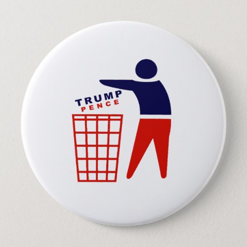 Dump Trump Pence _ Anti_Trump _ Button