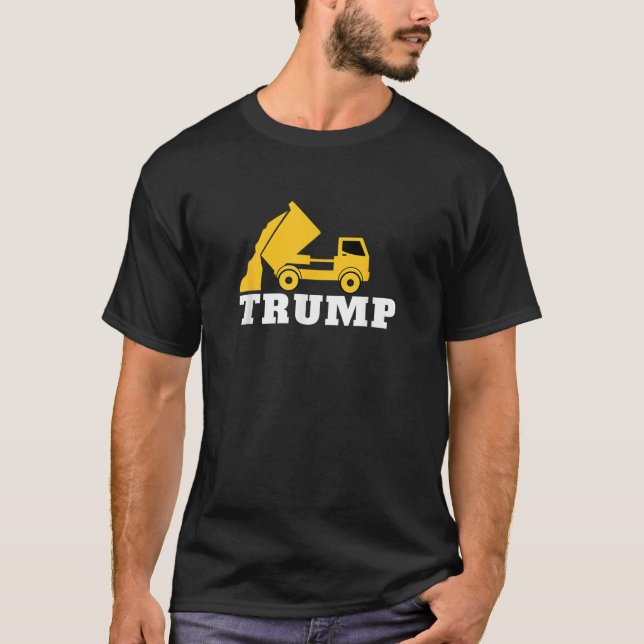 Dump Trump Political Tees Funny Anti Donald Trump (Front)