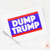 Dump Trump Sticker (Envelope)