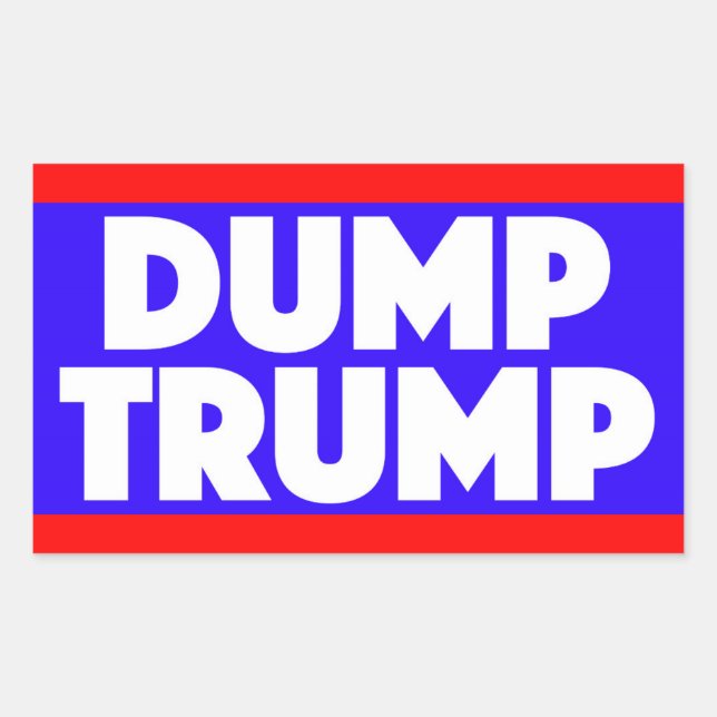 Dump Trump Sticker (Front)