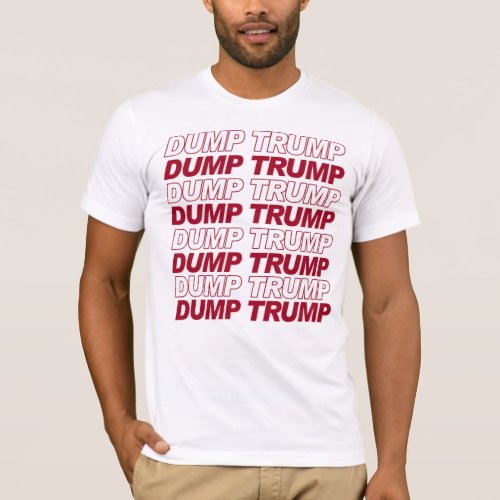 DUMP TRUMP T_Shirt