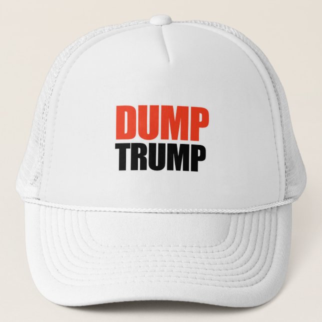 Dump Trump - -  Trucker Hat (Front)
