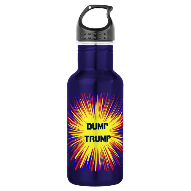 Dump Trump Water Bottle (Front)