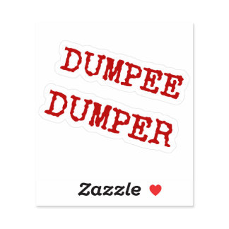 Dumped Anti Valentine's Day  Sticker