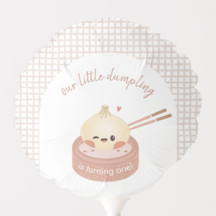 Dumpling Birthday Balloons, Dim Sum Birthday Balloon