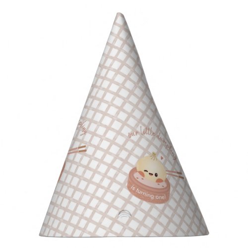 Dumpling Birthday Hat Dim Sum Birthday Party Hat