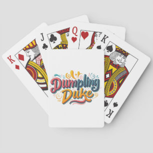 Dumpling Duke  Poker Cards