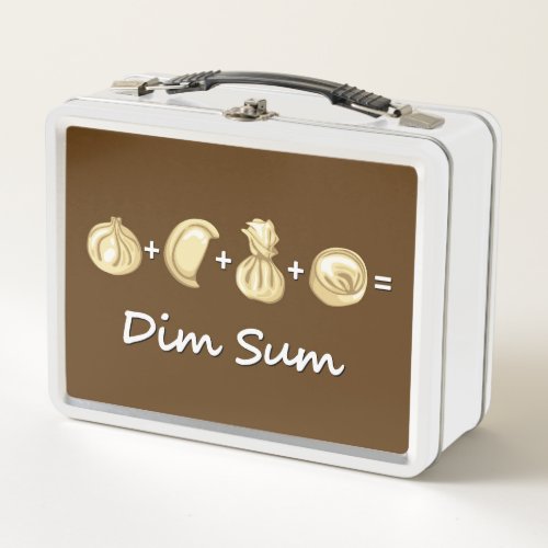 Dumpling  Dumpling  Dumpling  Equals Dim Sum Metal Lunch Box