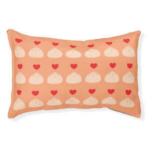 Dumpling Love Cantaloupe Small Pet Bed
