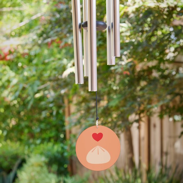 Dumpling Love Cantaloupe Wind Chime (Backyard)