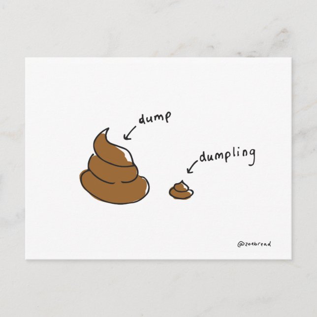dumpling postcard (Front)