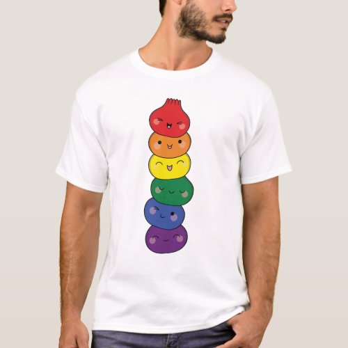 Dumpling Tower LGTBQ Pride Dim Sum T_Shirt