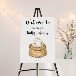 Dumpling - Welcome baby shower Foam Board