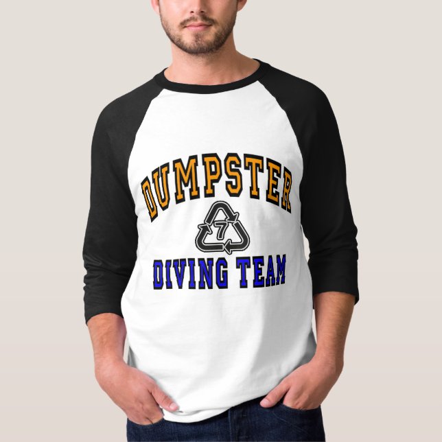 Dumpster Diving Team Logo T-Shirt (Front)