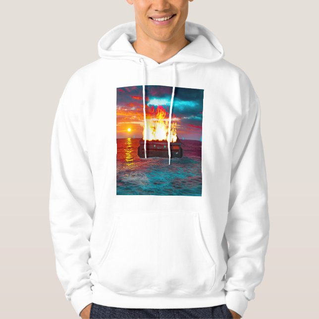 Dumpster Fire Hoodie (Front)