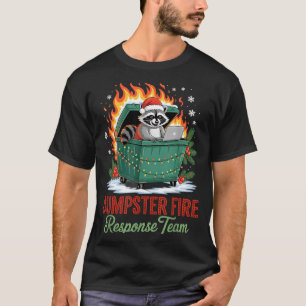 Dumpster Fire Resnse Team Leader Christmas  T-Shirt