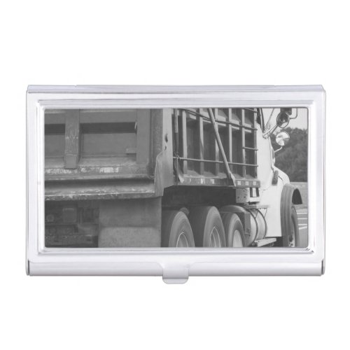 Dumpster Truck Business Card Case