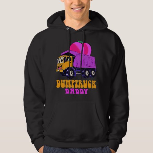Dumptruck Daddy Funny Truck Driver Fathers Day Gif Hoodie