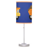Dumptruck with Orange Trim Table Lamp (Front)