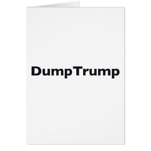 DumpTrump Cards (Front)