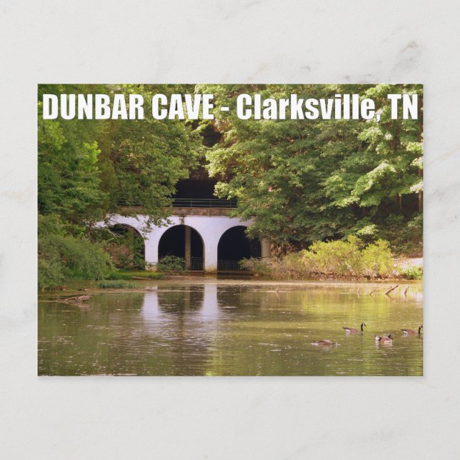 Dunbar Cave - Clarksville, TN Postcard (Front)