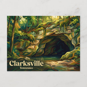 Dunbar Cave State Park USA Postcard