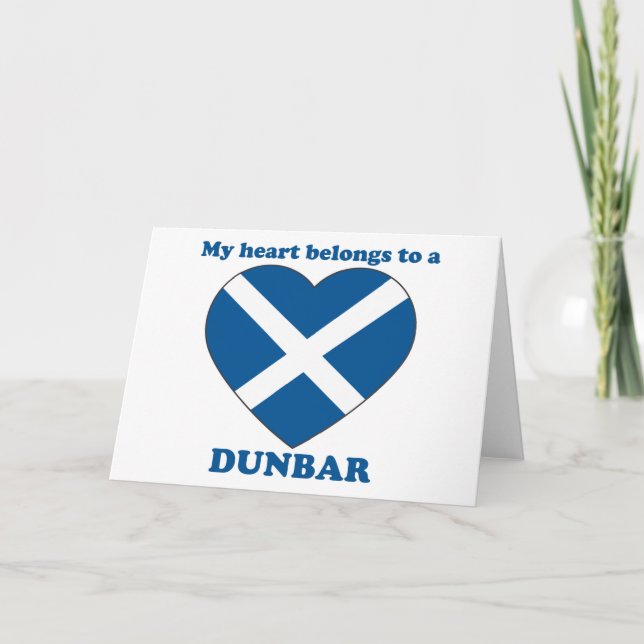 Dunbar Holiday Card (Front)