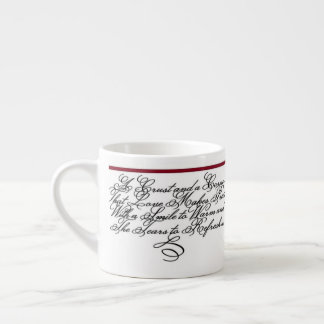 Dunbar Quote - Crust and a Corner Espresso Cup