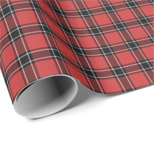Dunbar Scotland District Tartan Wrapping Paper