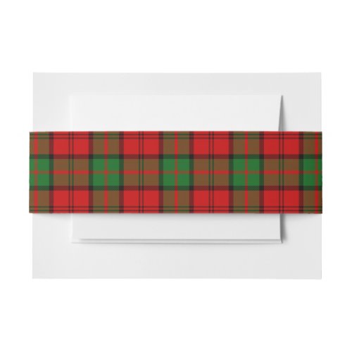 Dunbar Scottish Tartan Belly Band