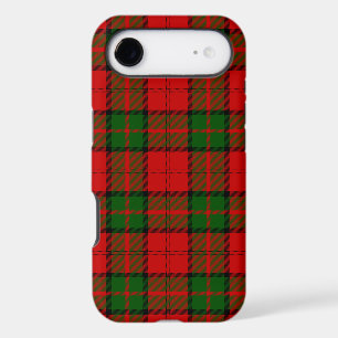 Dunbar tartan red green plaid iPhone 17 air case