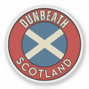 Dunbeath, Scotland Sticker