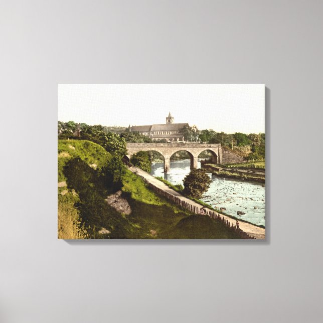 Dunblane Cathedral, Stirling, Scotland canvas prin (Front)