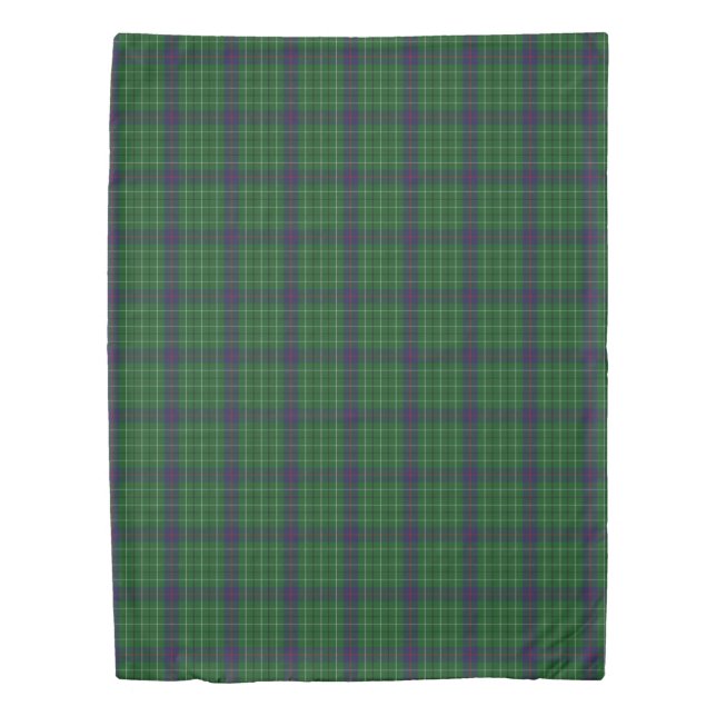 Duncan Clan Tartan Duvet Cover (Front)