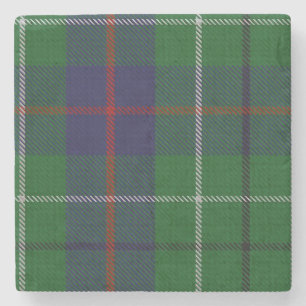 Duncan Clan Tartan Plaid Stone Coaster