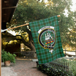 Duncan of Sketraw Tartan Flag Clan Badge