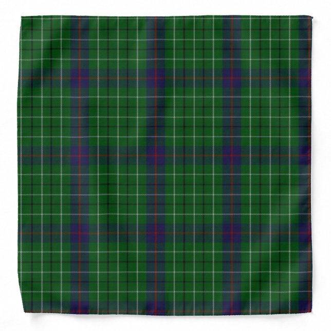 Duncan Plaid Bandana (Front)