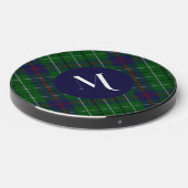 Duncan Plaid Monogrammed Wireless Charger (Front 2)