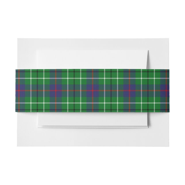 Duncan Scottish Tartan Belly Band (Front Example)